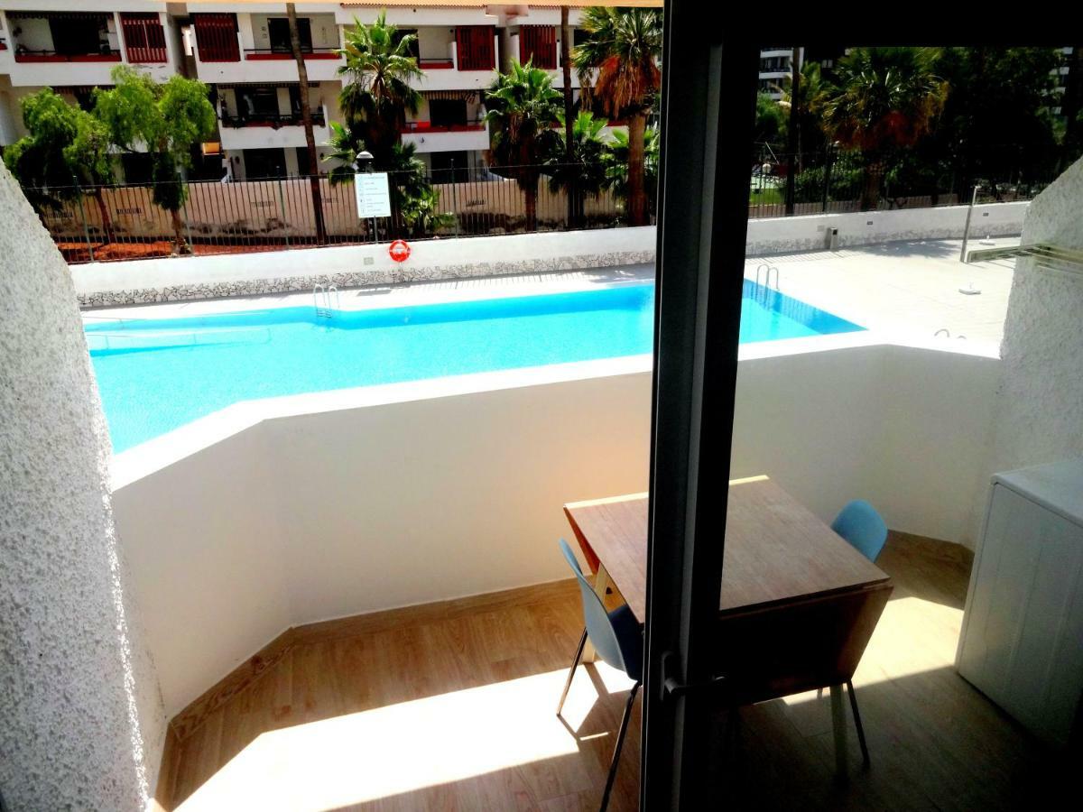 Spotless South Facing Apartment With Pool View And Wifi Heart Of Las Americas Playa de las Américas Kültér fotó